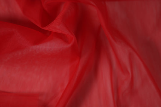 Tüll in Rot – ideal für Kleider & Röcke