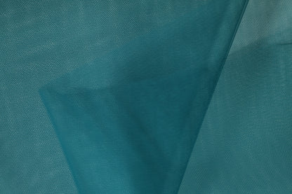Feiner Tüll in Petrol – vielseitig einsetzbar für kreative Nähideen