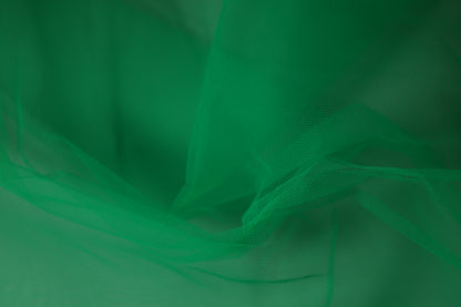Tüll in Grasgrün – ideal für Dekorationen, Röcke und Schleier