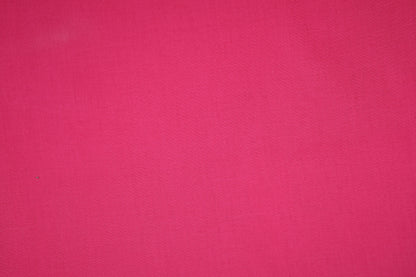 Einfarbiger Baumwollstoff in Fuchsia Pink – ideal für Kleidung, Accessoires und Dekoration