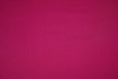 Einfarbiger Baumwollstoff in Himbeerrot – ideal für Kleidung, Accessoires und Dekoration