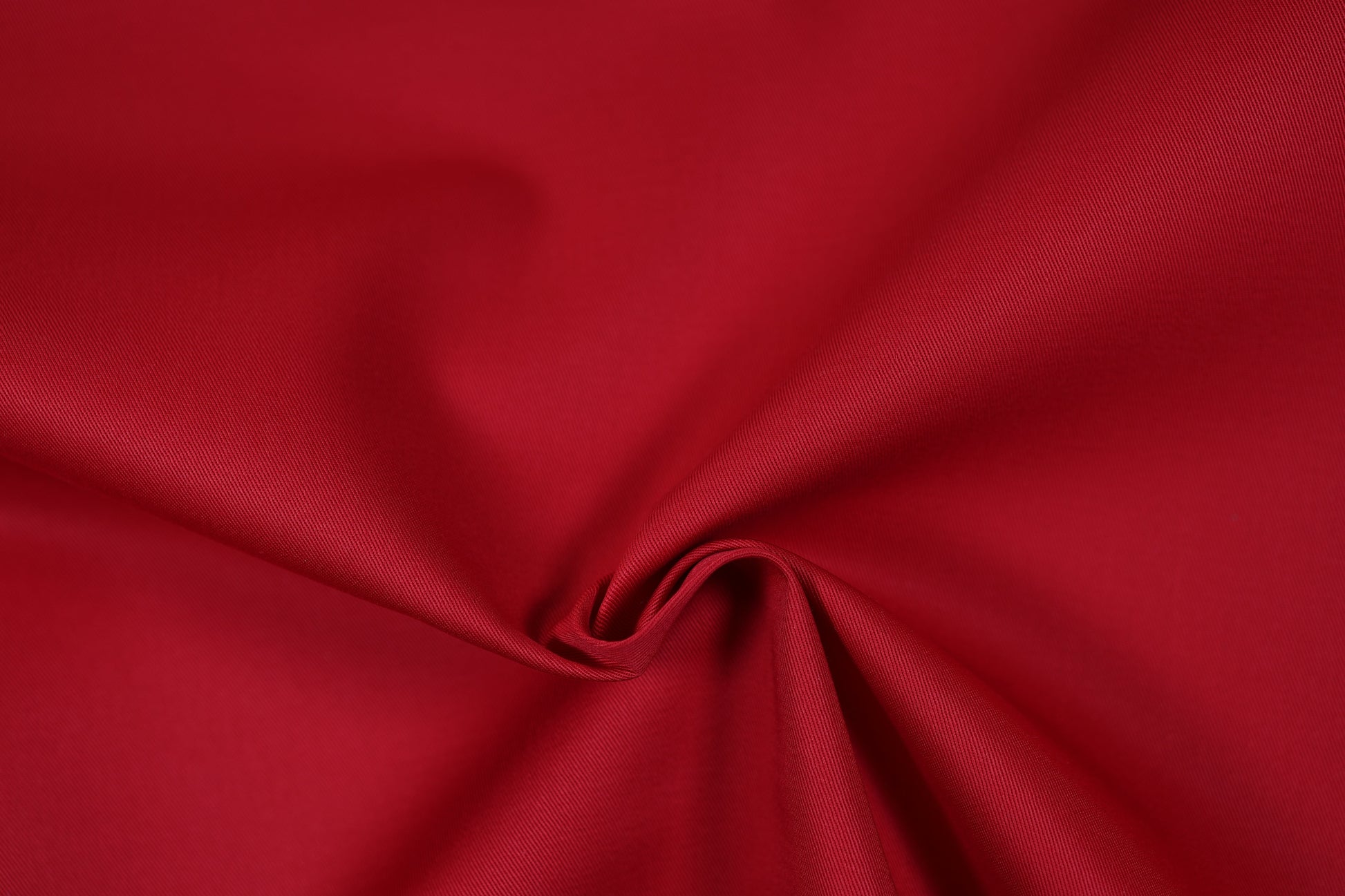Baumwollstoff in leuchtendem Rot – ideal für Arbeitsjacken