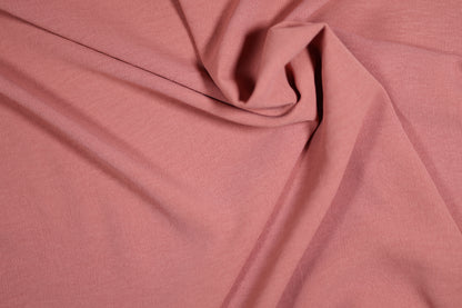 Zarter American Crepe Stoff in Altrosa