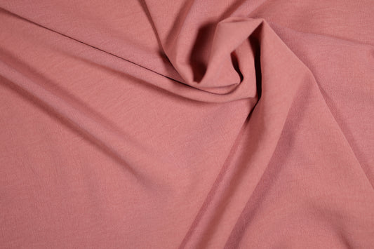 Zarter American Crepe Stoff in Altrosa