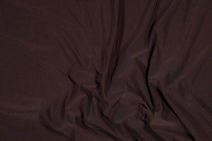 Weicher Jerseystoff in einem satten Schokobraun
