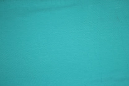 Baumwolljersey Türkis – ideal für Kleidung