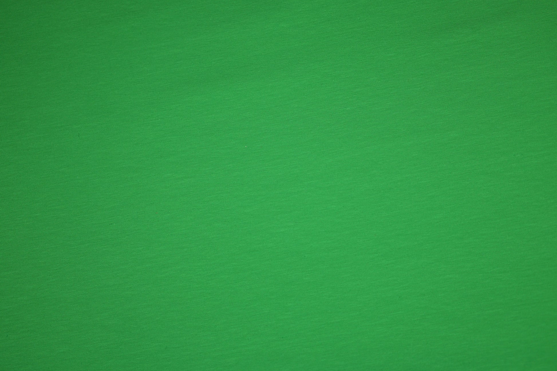 Grasgrüner Baumwolljersey – angenehm weich & elastisch