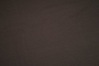 Schokobrauner Jersey-Stoff – perfekt für Herbstmode