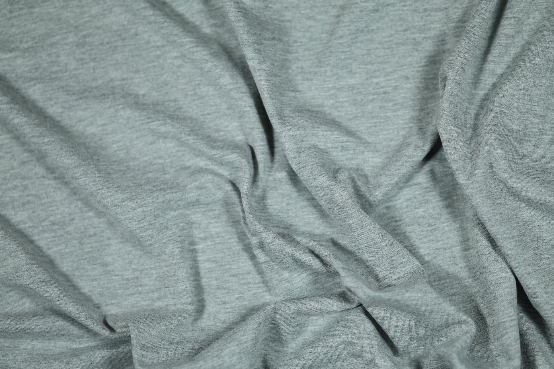 Weicher Jersey-Stoff in Hellgrau – ideal für Basics