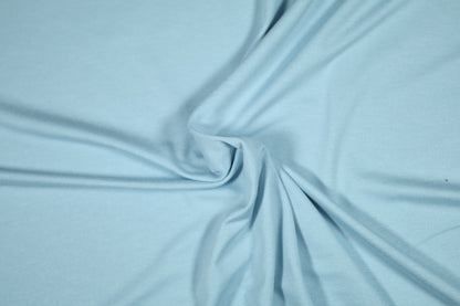 Hellblauer Viskose Jersey – sanfte Farbe, weich und dehnbar