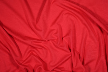 Jersey Stoff in Rot – ideal für ausdrucksstarke Designs