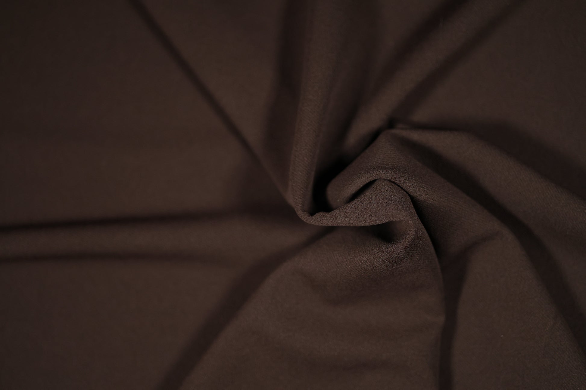 Elastischer Twin Jersey Stoff in Braun – ideal für Freizeitkleidung