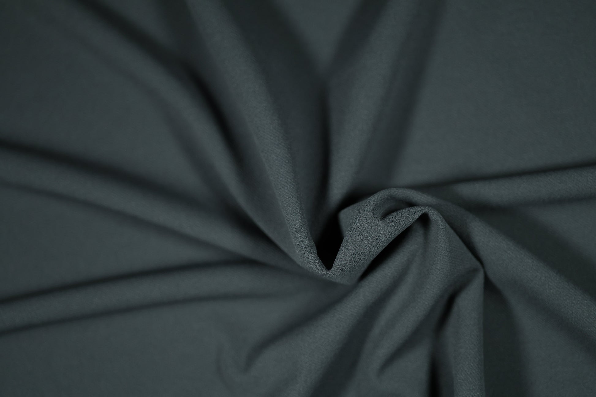 Elastischer Twin Jersey Stoff in Anthrazit – ideal für Freizeitkleidung
