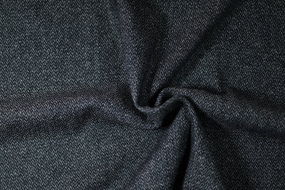 Eleganter Mittelgrauer Wollstoff mit feinem Muster – perfekt für Businessmode
