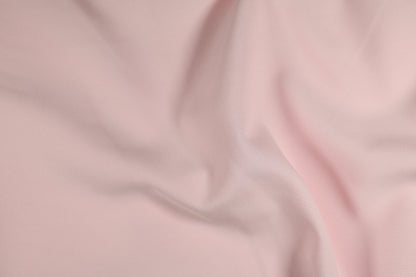 Polyester Panama Stoff in Blassrosa – weich und elegant