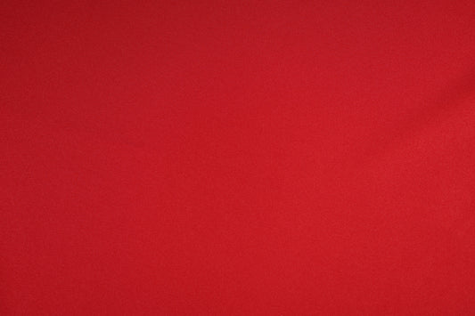 Hochwertiger Polyester Panama in Rot – pflegeleicht und langlebig