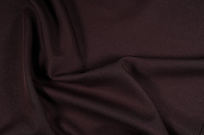 Hochwertiger Polyester Panama in Schokobraun – pflegeleicht und langlebig