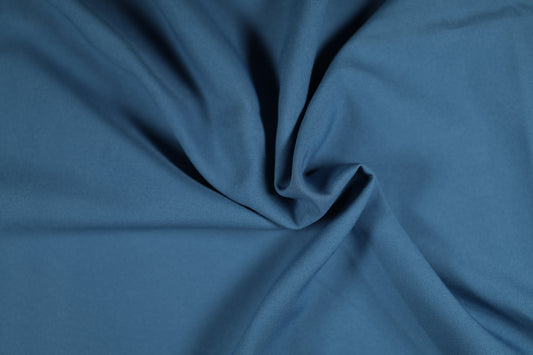 Polyester Panama Stoff in Petrolblau – ideal für kreative Projekte und stilvolle Heimtextilien