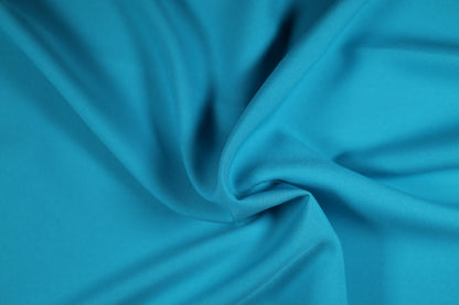 Polyester Panama Stoff in Türkis – ideal für kreative Projekte und stilvolle Heimtextilien