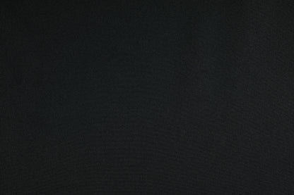 Polyester Panama Stoff in Schwarz – ideal für kreative Projekte und stilvolle Heimtextilien