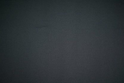 Anthrazitfarbener Polyester Panama Stoff – ideal für stilvolle Nähprojekte und Dekorationen