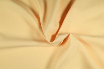 Polyester Panama Stoff in Vanille – zart und vielseitig für helle Wohnräume