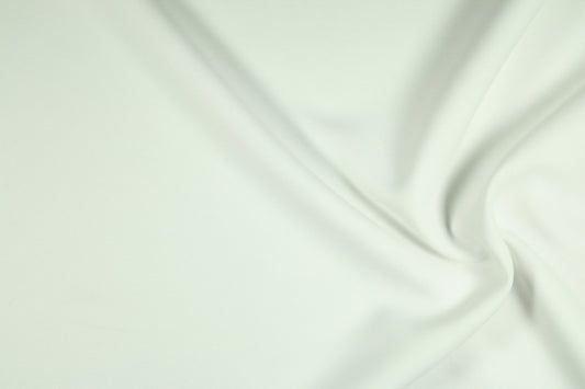 Weißer Polyester Panama Stoff – klassisch, elegant und lichtbeständig