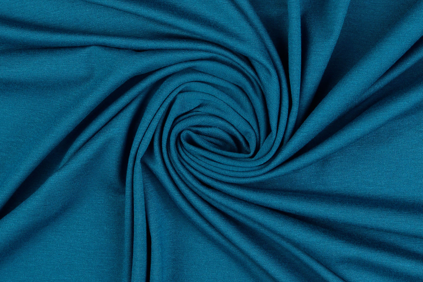 Viskose Jersey Petrol – weich, elastisch & atmungsaktiv