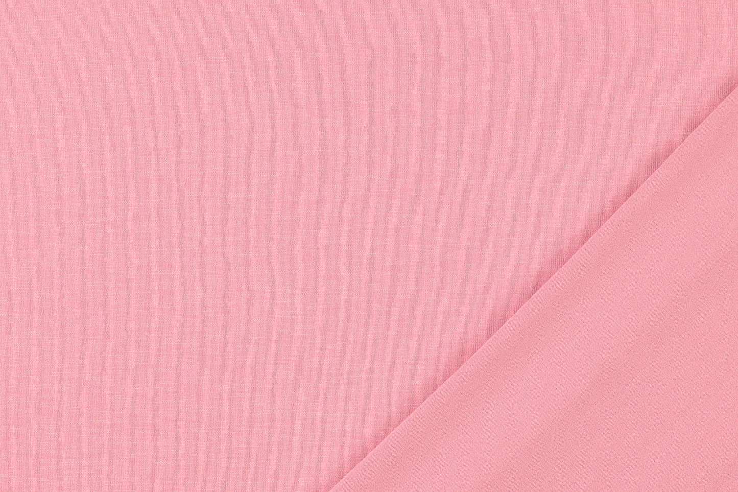 Weicher Baumwolljersey in Rosé – feine Struktur und elastische Qualität
