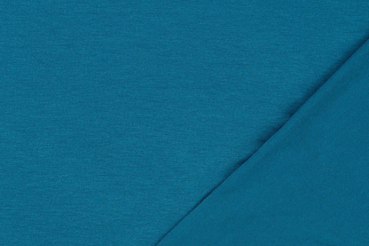 Viskose Jersey Petrol – weich, elastisch & atmungsaktiv