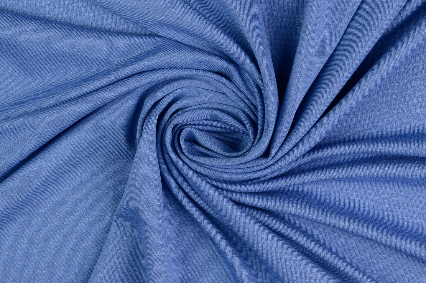 Viskose Jersey Stoff Himmelblau – Weich, Elastisch & Fließend