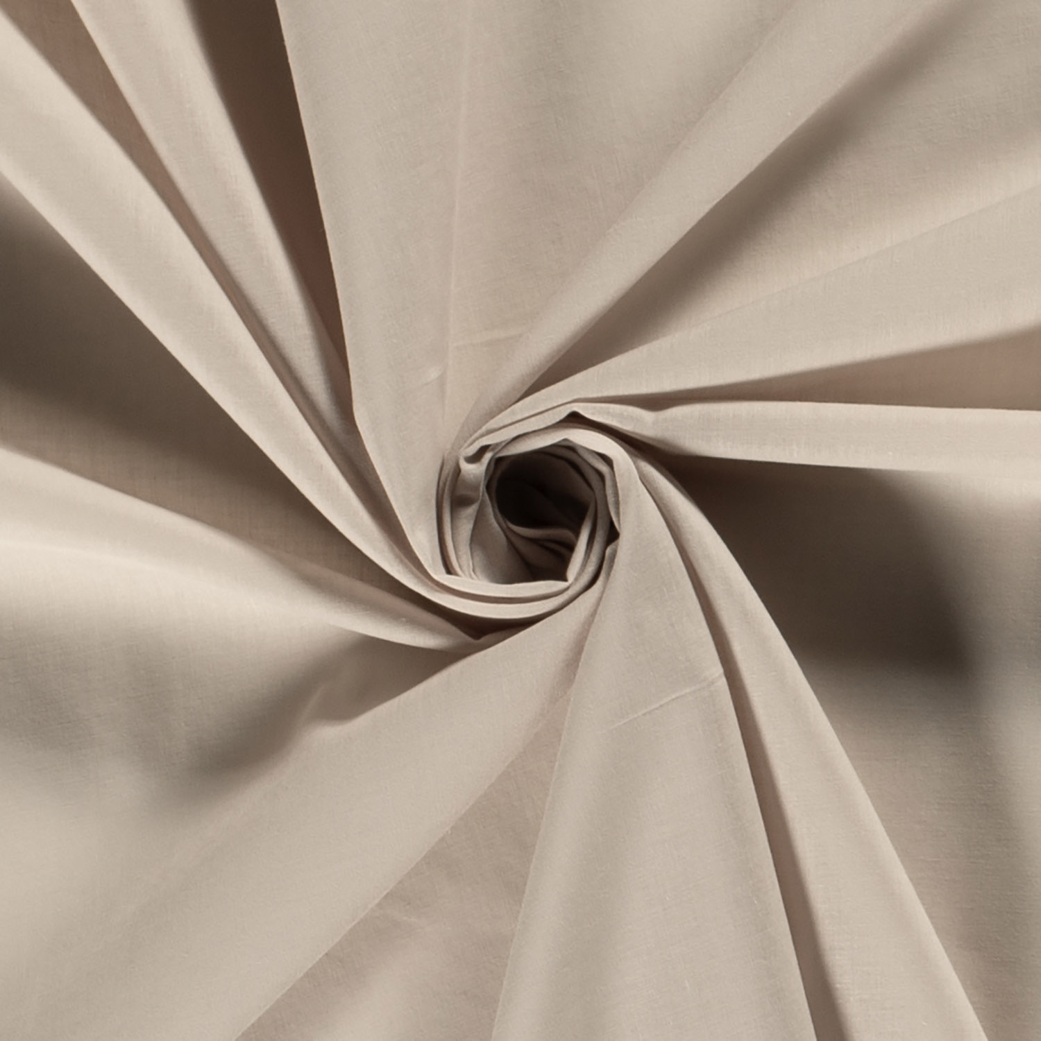 Baumwollvoile Stoff Beige