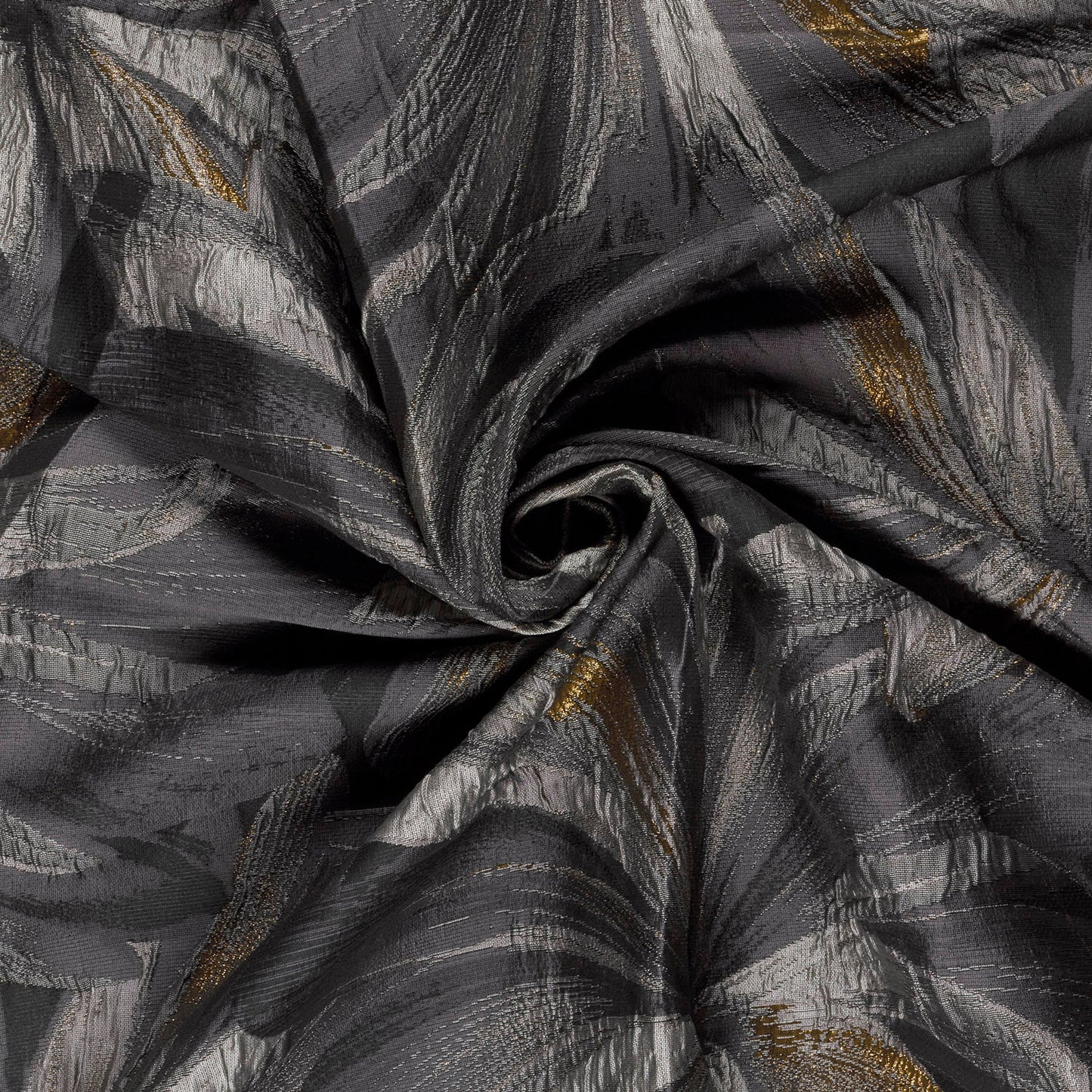 Jacquard Blumen Schwarz – Fall