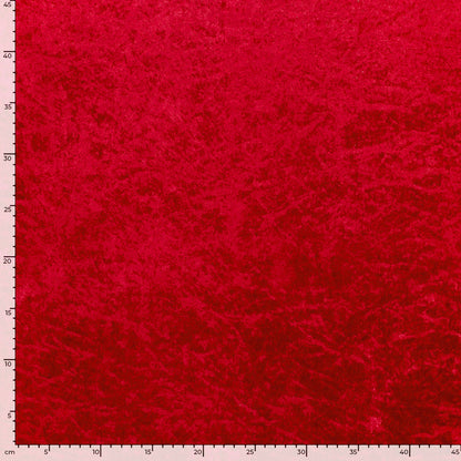 Pannesamt Stoff Rot – Nahaufnahme