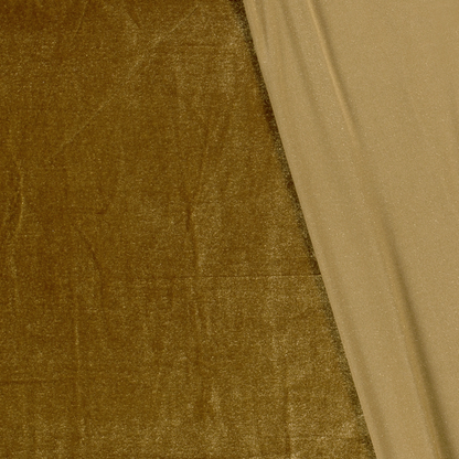Samt Stoff Khaki-Grün – Struktur