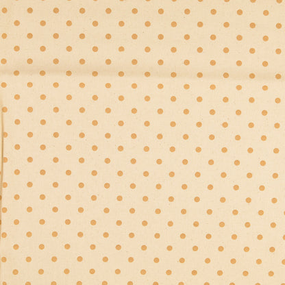 Fahnentuch Punkte Braun – Detail