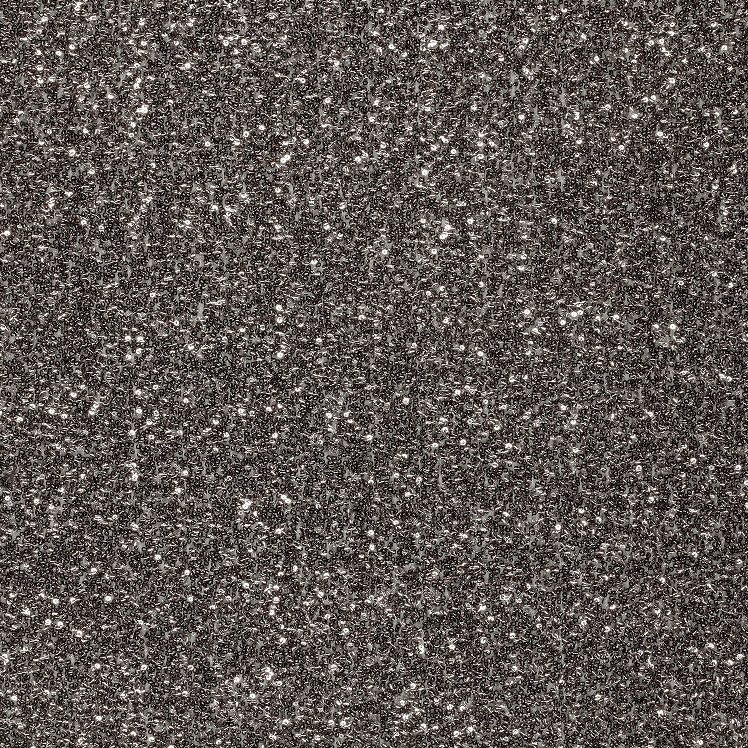 Paillettenstoff Mesh Grau – Detail