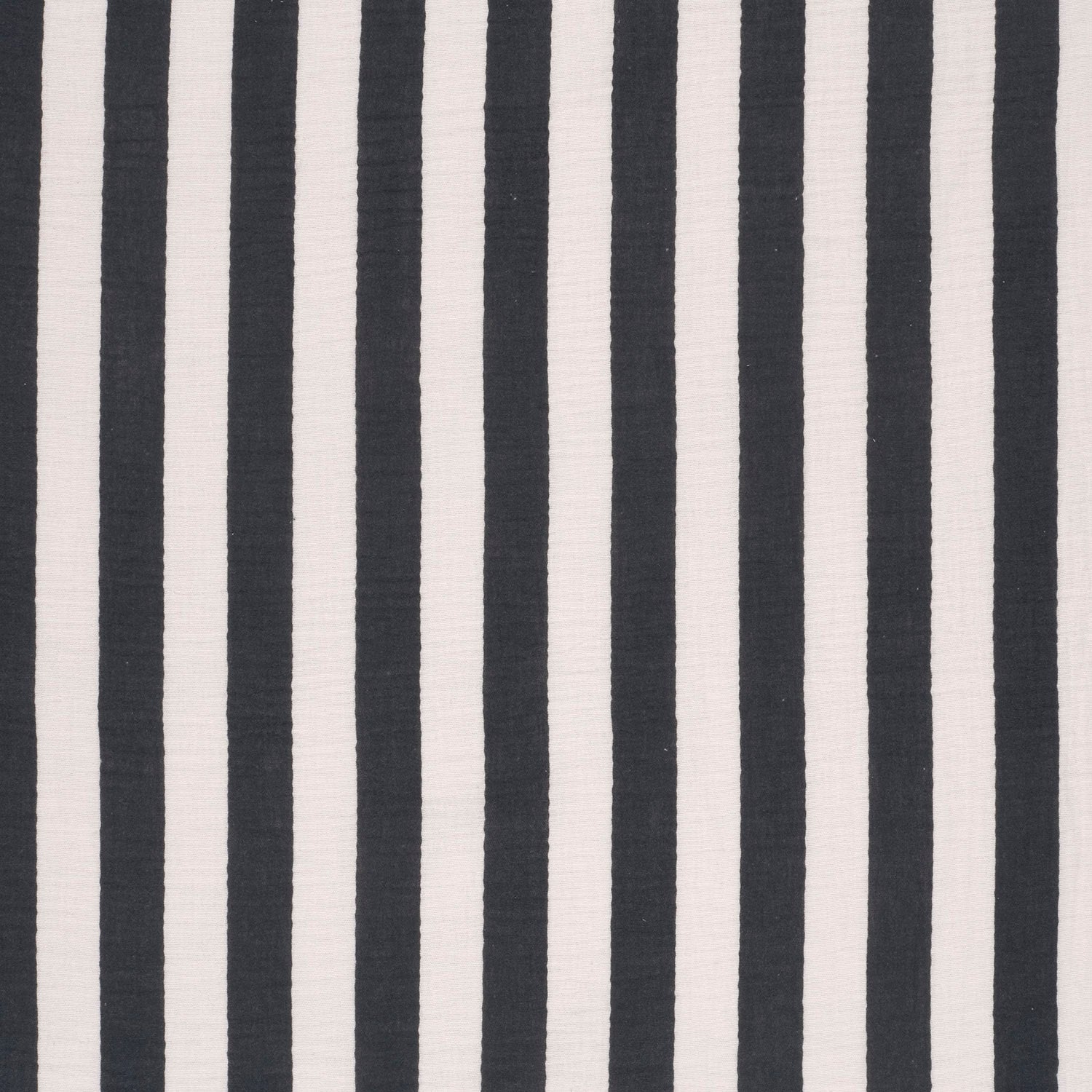 Musselin Streifen Marine – Detail